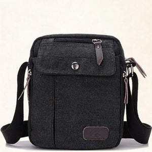 Small Nylon Messenger Bag for Women Multifunctional Canvas Shoulder Handbag