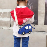 Car Shape Crossbody Bag Boys Girls Mini Messenger Bag