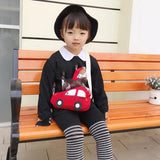 Car Shape Crossbody Bag Boys Girls Mini Messenger Bag