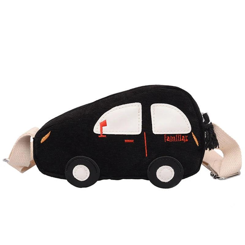 Car Shape Crossbody Bag Boys Girls Mini Messenger Bag