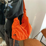 Ins Messenger Canvas Bag Female Large Capacity Student Crossbody