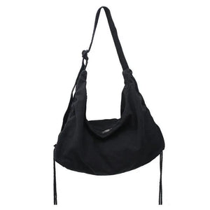 Ins Messenger Canvas Bag Female Large Capacity Student Crossbody