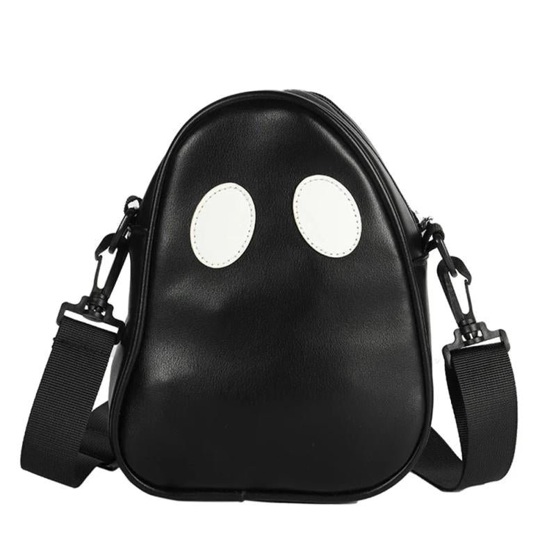 Funny Ghost Devil Shoulder Bag Small Messenger Handbags Zipper