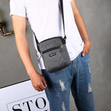Men's Travel Bag Messenger Crossbody Shoulder Man Purse Small Sling Pack