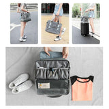 Multifunctional Travel Bag Dry Wet Separation Clear Duffle Bag