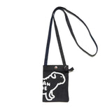 2022ss HUMAN Couple Canvas One Shoulder Bag Men Women