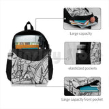 Vintage Hawaiian Vacation Summer Exotic Jungle Outdoor Hiking Backpack