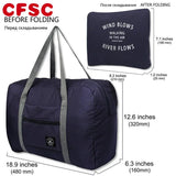 Waterproof Nylon Travel Bag Unisex Large Capacity Luggage