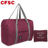 Waterproof Nylon Travel Bag Unisex Large Capacity Luggage