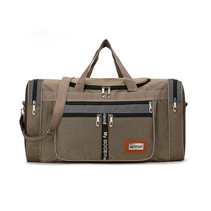 Canvas Large Capacity Travel Handbags Portable Outdoor Carry Luggage Bags