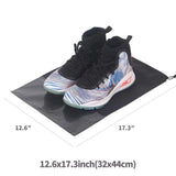 AUAU-12PCS Travel Shoe Bags Waterproof Non-Woven storage With Rope - X-Large
