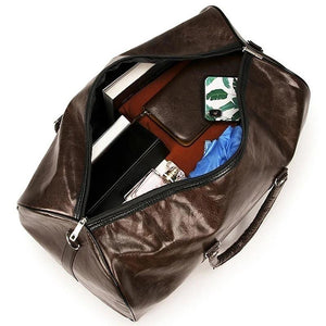 Large Duffle Bag with Shoe Storage, Fitness Shoulder Bag
