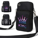 King Print Universal Mobile Phone Case Bag