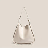 Women Shoulder Bag Large Capacity Tote Office Lady Handbag Solid Underarm Bag