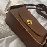 Casual Leather Women Flap Handbags Underarm Bag Girls Crossbody Handbag