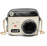 Vintage Lady Camera Shoulder Bag Women Handbag Chain Messenger