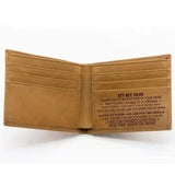 Men's Vintage Leather Business Short Wallet