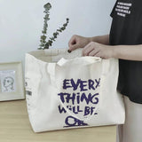 Everything Will Be OK Print Messenger Handbag Shoulder Bag