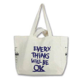 Everything Will Be OK Print Messenger Handbag Shoulder Bag