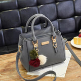 High Women Beading Pendant Handbag Embossed Shoulder Bag
