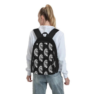 Vanitas Vintage Backpack with Zipper Pockets