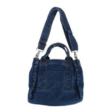 Vintage Denim Shoulder HandBag Travel Shopping Bag Cross Body