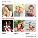 Engraved Retro Short Two Fold Wallet for Him