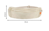 Invisible Travel Waist Packs Passport Money Belt Bag
