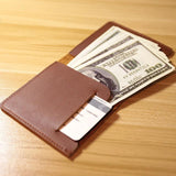 Retro Leather Men's Wallet - Durable Purse for Men