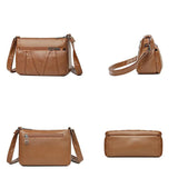 Shoulder Bags Women Light Crossbody Bag Female Soft PU Purses and Handbags Sac A