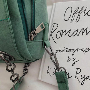 Women's Messenger Bag PU Shoulder Handbag Girl Business Bag