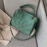 Women's Messenger Bag PU Shoulder Handbag Girl Business Bag