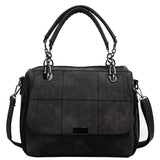 Women's Messenger Bag PU Shoulder Handbag Girl Business Bag