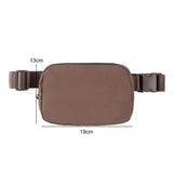 Waterproof Soft Crossbody Bag Fanny Pack Chest Bag