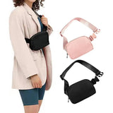 Waterproof Soft Crossbody Bag Fanny Pack Chest Bag