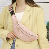 Women's Oxford Waist Bag, Crossbody Chest Bags