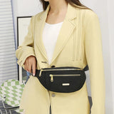 Women's Oxford Leisure Waist Bag Shoulder Crossbody Chest Bags Handbags