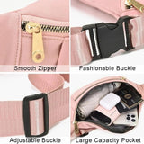 Women Waist Bag Large Capacity Chest Bag Adjustable Shoulder Bags