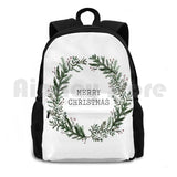 Christmas Hiking Backpack Waterproof Camping Travel Merry