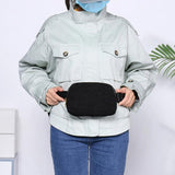 Plush Waist Messenger Bag Small Crossbody Chest Bags Casual Unisex