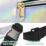 Waterproof Running Waist Pack Reflective Pouch Belt Fitness Workout Zipper Bag