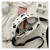 Harajuku Style Waist Bag Canvas Messenger Fanny Pack Crossbody Belt Bag