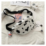 Harajuku Style Waist Bag Canvas Messenger Fanny Pack Crossbody Belt Bag