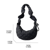 Women Shoulder Bag Casual Tote Outdoor Bag Nylon Handbag Messenger Crossbody