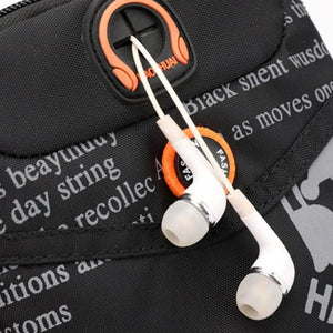 Men Outdoor Crossbody Shoulder Bag Waist Fanny Pack