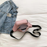 Women's Two Layer Waist Bags for Travel