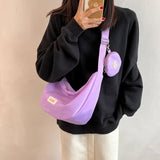 Canvas Shoulder Crossbody Bags Large Satchel Shopper Messenger