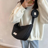 Canvas Shoulder Crossbody Bags Large Satchel Shopper Messenger