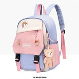 Colorful Girls School Backpack for Ages 1-3