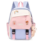 Colorful Girls School Backpack for Ages 1-3